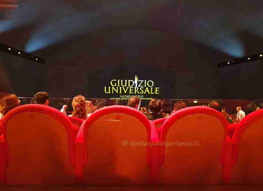 Giudizio Universale Roma Auditorium spettacolo