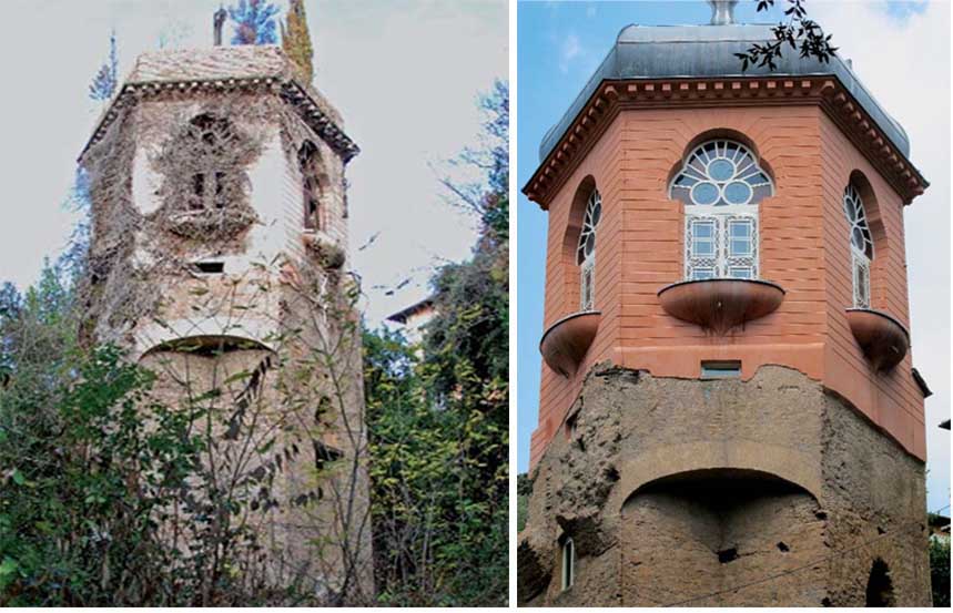 Torre Moresca Villa Torlonia Roma