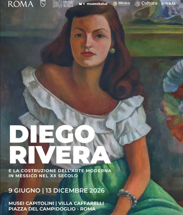 Mostre a Roma nell'Autunno 2026 da Non Perdere: 8 Appuntamenti tra Arte, Moda e Mito 4 Mostra Diego Rivera a Villa Caffarelli Musei Capitolini Roma